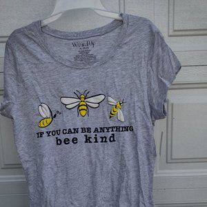 A "Wound Up" brand T-shirt